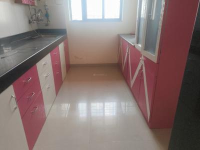 Kitchen Image of 910 Sq.ft 2 BHK Apartment / Flat for sale in Kalpataru Serenity, Hadapsar Pune for Rs. 7400000