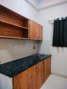 Kitchen Image of 550 Sq.ft 1 BHK Apartment / Flat for rent in Mahalakshmi Nagar Indore for Rs. 15000