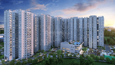 Image of 818 Sq.ft 2 BHK Apartment / Flat for sale in Shriram 122 West, Mangadu, Chennai for Rs. 6400000