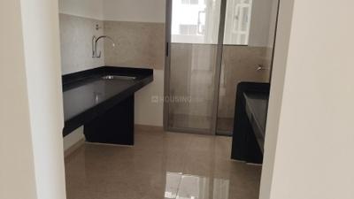 Kitchen Image of 1020 Sq.ft 3 BHK Apartment / Flat for rent in VJ Yashwin Enchante, Wagholi Pune for Rs. 31000