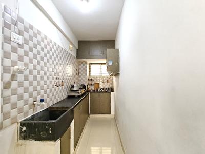 Kitchen Image of 550 Sq.ft 1 BHK Builder Floor for rent in Marathahalli Bengaluru for Rs. 20000