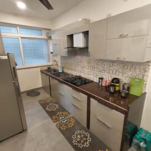 Kitchen Image of 1200 Sq.ft 2 BHK Apartment / Flat for rent in Devashri Vasudev Vihar, Panjim Goa for Rs. 50000