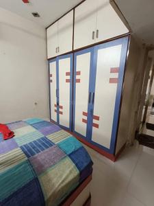 Bedroom Image of 1240 Sq.ft 2 BHK Apartment / Flat for rent in Usmanpura Ahmedabad for Rs. 28000