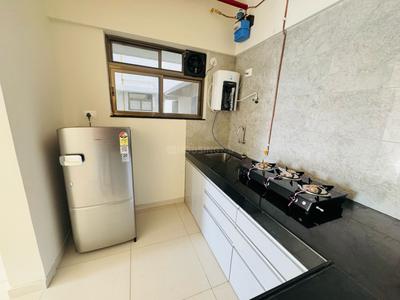 Kitchen Image of 600 Sq.ft 1 BHK Apartment / Flat for rent in Paranjape Blueridge The Groves, Hinjawadi Pune for Rs. 28000