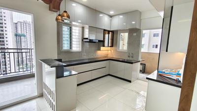 Kitchen Image of 1830 Sq.ft 3 BHK Apartment / Flat for rent in My Home Avatar, Narsingi Hyderabad for Rs. 72000