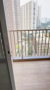 Balcony Image of 1100 Sq.ft 3 BHK Apartment / Flat for rent in Godrej Green Vistas, Mahalunge Pune for Rs. 31999