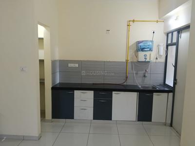 Kitchen Image of 1435 Sq.ft 3 BHK Apartment / Flat for sale in Vishwanath Sarathya West, Shela Ahmedabad for Rs. 7400000