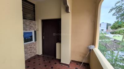 Balcony Image of 600 Sq.ft 1 BHK Builder Floor for rent in Selvapuram North Coimbatore for Rs. 9000