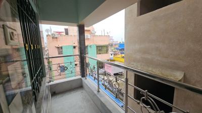 Balcony Image of 1500 Sq.ft 3 BHK Apartment / Flat for rent in Baranagar Kolkata for Rs. 23000
