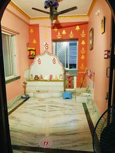 Pooja Room Image of 1300 Sq.ft 3.5 BHK Apartment / Flat for sale in Santoshpur Kolkata for Rs. 5500000