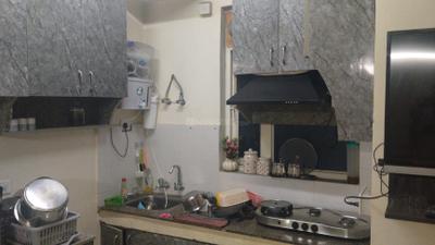 Kitchen Image of 590 Sq.ft 2 BHK Apartment / Flat for rent in Pyramid Urban 67A, Sector 67 Gurgaon for Rs. 26000