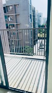 Balcony Image of 1305 Sq.ft 2 BHK Apartment / Flat for rent in Earth Elite Mercury, Tragad Ahmedabad for Rs. 18500