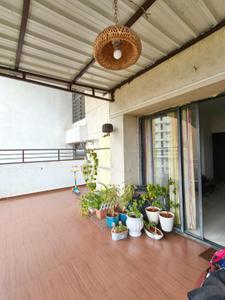 Balcony Image of 1100 Sq.ft 2 BHK Apartment / Flat for rent in Kohinoor Shangrila, Pimpri Pune for Rs. 33000