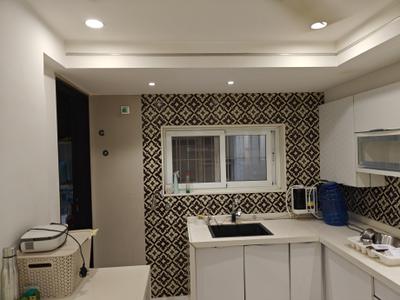 Kitchen Image of 1640 Sq.ft 3 BHK Apartment / Flat for sale in Shekhar Shehnai Residency, L I G Colony Indore for Rs. 13500000