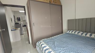 Bedroom Image of 1480 Sq.ft 3 BHK Apartment / Flat for rent in Adani Amogha, Shantigram Ahmedabad for Rs. 40000