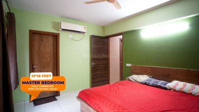 Bedroom Image of 1612 Sq.ft 4 BHK Apartment / Flat for sale in Pramukh Abode, Sargasan Gandhinagar for Rs. 21500000