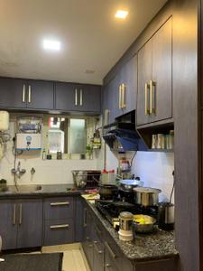 Kitchen Image of 1413 Sq.ft 2.5 BHK Apartment / Flat for rent in ABA Olive County, Vasundhara Ghaziabad for Rs. 37000