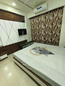 Bedroom Image of 2000 Sq.ft 3 BHK Apartment / Flat for rent in Utsav Aalayam, Naranpura Ahmedabad for Rs. 40000