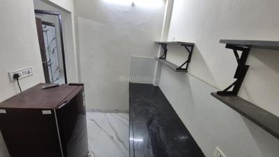 Kitchen Image of 400 Sq.ft 1 BHK Builder Floor for rent in Mahalakshmi Nagar Indore for Rs. 18000