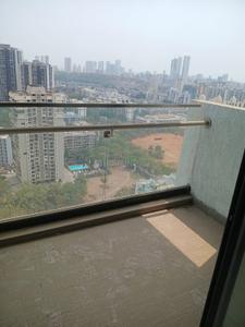 Balcony Image of 1020 Sq.ft 3 BHK Apartment / Flat for sale in Lodha Woods, Kandivali East Mumbai for Rs. 35100000