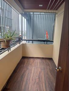Balcony Image of 1200 Sq.ft 2 BHK Apartment / Flat for rent in Bhuvi GMS Classic Avenue, Chandanagar Hyderabad for Rs. 30000
