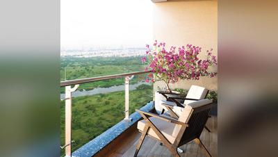 Balcony Image of 1937 Sq.ft 3 BHK Apartment / Flat for sale in Godrej River Crest, Kharadi Pune for Rs. 25500000