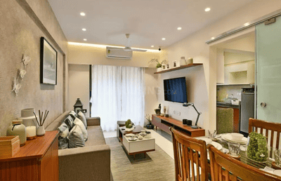 Image of 920 Sq.ft 2 BHK Apartment / Flat for sale in Satyam Peace Of Mind, Kharghar, Navi Mumbai for Rs. 10500000