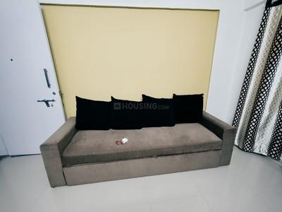 Bedroom Image of 600 Sq.ft 1 BHK Apartment / Flat for rent in Raojee Palladium Homes II B Building, Dhanori Pune for Rs. 25000