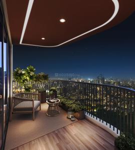 Balcony Image of 1700 Sq.ft 3 BHK Apartment / Flat for sale in Baya Solstice, Andheri East Mumbai for Rs. 34500000