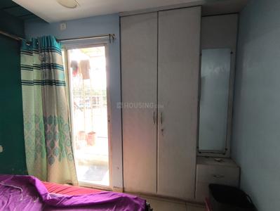 Bedroom Image of 900 Sq.ft 2 BHK Apartment / Flat for rent in Dhyan Residency, Harni Vadodara for Rs. 18000