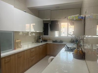 Kitchen Image of 1355 Sq.ft 2.5 BHK Apartment / Flat for rent in L And T Olivia At Raintree Boulevard, Sahakara Nagar Bengaluru for Rs. 80000