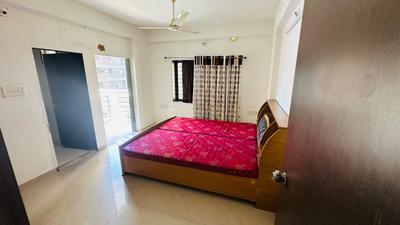 Bedroom Image of 1076 Sq.ft 2 BHK Apartment / Flat for rent in Balmukund Heights, Kudasan Gandhinagar for Rs. 24000