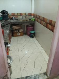 Kitchen Image of 323 Sq.ft 1 RK Builder Floor for rent in Barra Kanpur for Rs. 4000