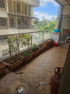 Balcony Image of 1000 Sq.ft 2 BHK Apartment / Flat for rent in Shreeji Luxuria, Govind Nagar Nashik for Rs. 25000