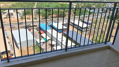 Balcony Image of 1292 Sq.ft 3 BHK Apartment / Flat for sale in Kelambakkam Chennai for Rs. 7500000