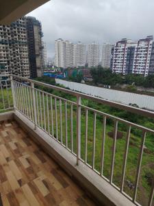 Balcony Image of 1560 Sq.ft 3 BHK Apartment / Flat for rent in Sentosa Pride , Punawale Pune for Rs. 33000