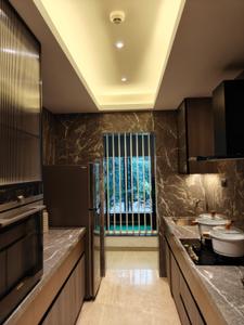 Kitchen Image of 1679 Sq.ft 3 BHK Apartment / Flat for sale in Runwal The Central Park, Chinchwad Pune for Rs. 18100000
