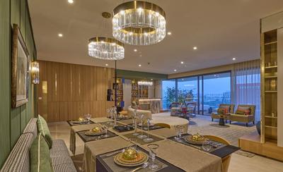 Hall Image of 9500 Sq.ft 5 BHK Penthouse for sale in Embassy Lake Terraces, Hebbal Kempapura Bengaluru for Rs. 197800000