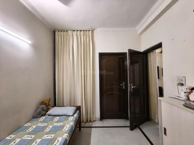 Bedroom Image of 950 Sq.ft 2 BHK Builder Floor for rent in Sector 16 Rohini New Delhi for Rs. 21000