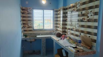 Kitchen Image of 1200 Sq.ft 3 BHK Apartment / Flat for sale in Nagerbazar Kolkata for Rs. 6600000