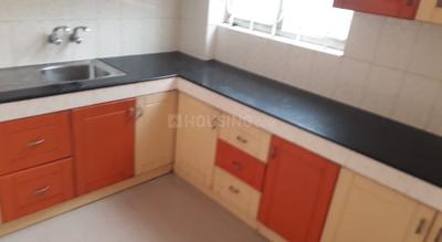 Kitchen Image of 996 Sq.ft 3 BHK Apartment / Flat for sale in Galaxy Hamilton Apartments, Chilavannur Kochi for Rs. 4500000