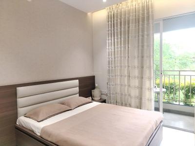 Bedroom Image of 1050 Sq.ft 2 BHK Apartment / Flat for rent in Chaitravan Purple Castle, Bibwewadi Pune for Rs. 27000