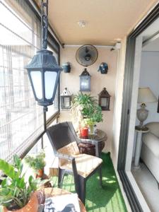 Balcony Image of 770 Sq.ft 2 BHK Apartment / Flat for sale in H K Pujara Builders HK Pujara Chitralekha Herritage, Andheri West Mumbai for Rs. 31000000