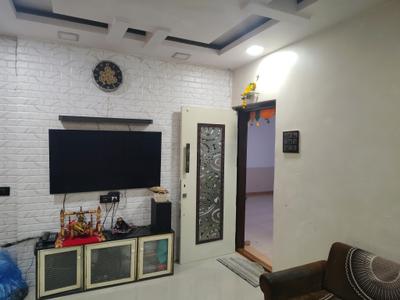 Living Room Image of 545 Sq.ft 2 BHK Apartment / Flat for rent in Raunak Unnathi Woods, Kasarvadavali Thane for Rs. 24999