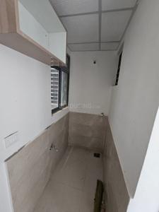 Kitchen Image of 900 Sq.ft 1 BHK Apartment / Flat for rent in Godrej Vanaangan, Jagatpur Ahmedabad for Rs. 17000