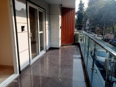 Balcony Image of 1435 Sq.ft 3 BHK Builder Floor for rent in Gujranwala Town New Delhi for Rs. 43500