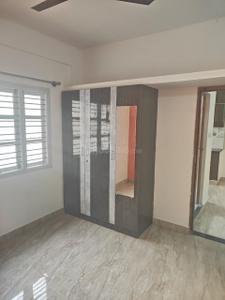 Bedroom Image of 1000 Sq.ft 2 BHK Builder Floor for rent in C V Raman Nagar Bengaluru for Rs. 26000
