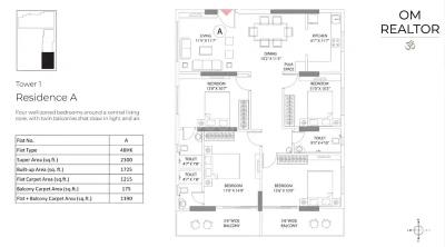 Image of 1050 Sq.ft 2 BHK Apartment / Flat for sale in Nagerbazar, Kolkata for Rs. 7875000