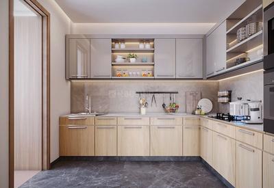 Kitchen Image of 2228 Sq.ft 4 BHK Apartment / Flat for sale in Nitaara Tower , Nigdi Pune for Rs. 23600000
