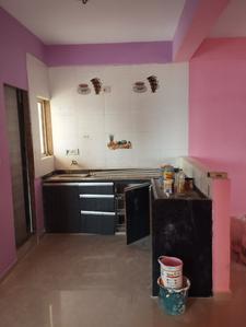 Kitchen Image of 1200 Sq.ft 2 BHK Apartment / Flat for rent in Harni Vadodara for Rs. 13500